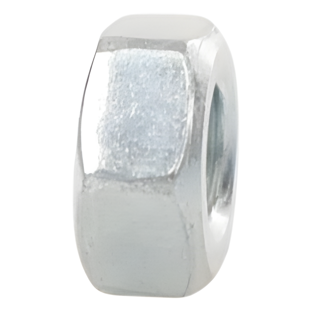Tuerca Hexagonal de 1/4", con acabado Electro Zinc