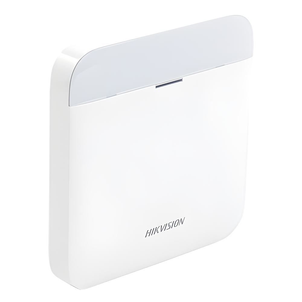 (AX PRO) Panel de Alarma Inalámbrico de Hikvision / Soporta 48 Zonas / GSM 3G/4G, Wi-Fi y Ethernet / Incluye Batería de respaldo / Compatible con los