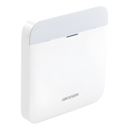 (AX PRO) Panel de Alarma Inalámbrico de Hikvision / Soporta 48 Zonas / GSM 3G/4G, Wi-Fi y Ethernet / Incluye Batería de respaldo / Compatible con los