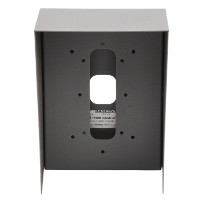 Cubierta Industrial para montaje de Porteros IP Fanvil y Grandstream, pintura electrostática color gris.