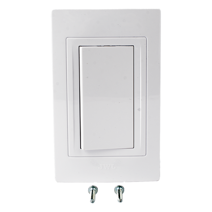 Apagador Sencillo de 127 V 10 A /Color Blanco.