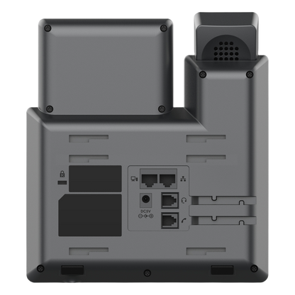 Teléfono IP Grado Operador / 3 Líneas / 12 Botones Virtuales Multiuso / Pantalla LCD 2.8 Pulgadas / Puertos Gigabit con PoE / Audio HD / Compatible