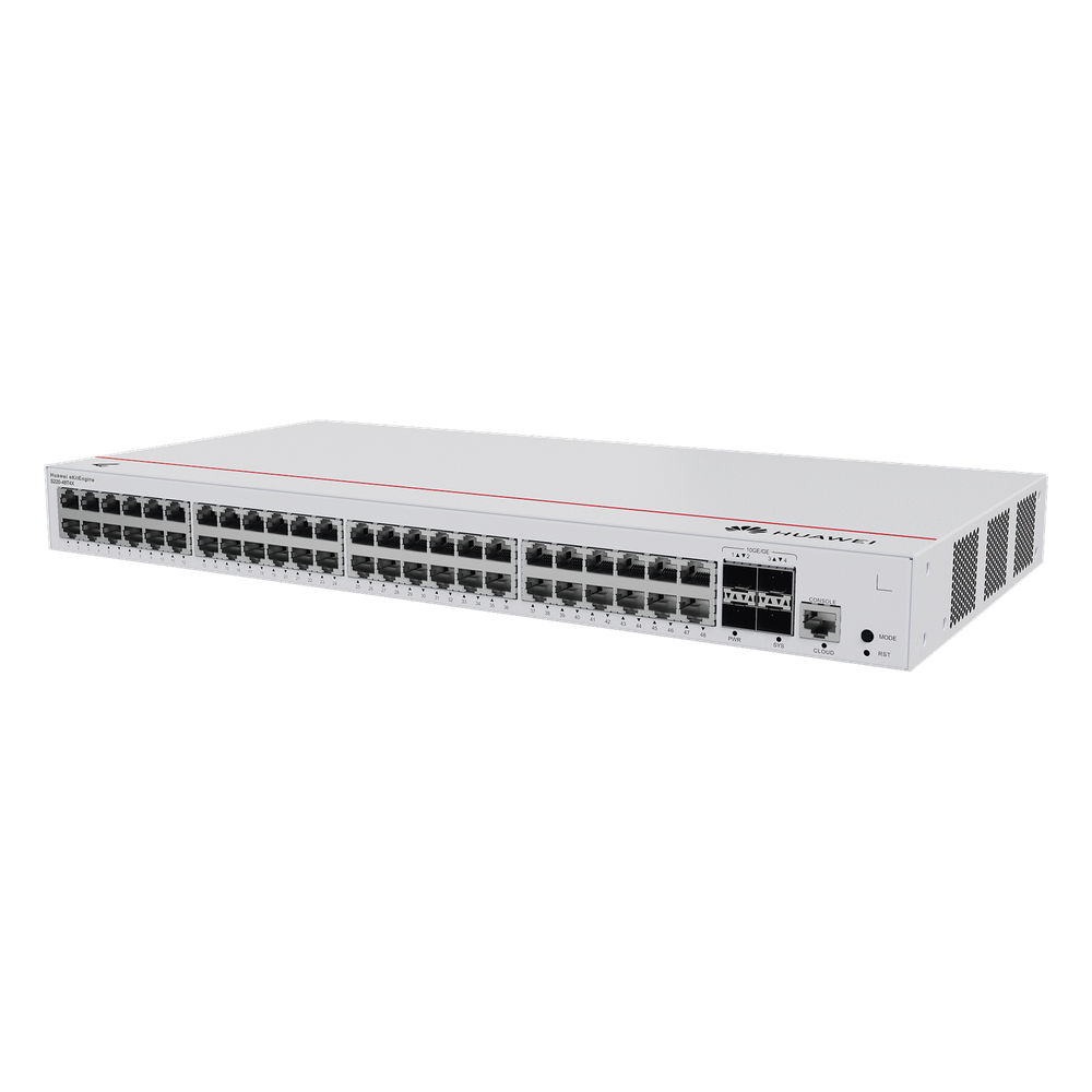 Switch de Acceso Gigabit Administrable Capa 2 / 48 puertos 10/100/1000 Mbps / 4 Puertos 10GE SFP+ Uplink / ERPS / IMGP Snooping / DHCP Snooping