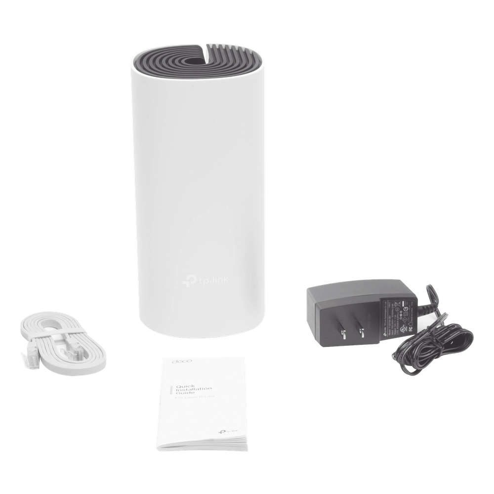 Router Inalámbrico MESH Interior para Hogar / Doble Banda Wi-Fi 5 AC1200 Mbps / 2 Puerto Gigabit WAN/LAN / 2 Antenas Internas / Administración