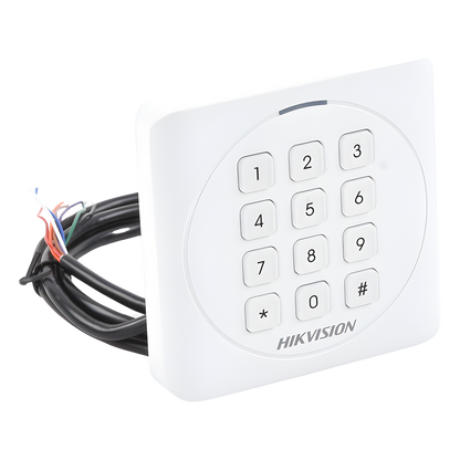 Lector de Tarjetas PROX EM y Contraseñas / Exterior IP65 / Wiegand / Compatible con Cualquier Panel / PEQUEÑO y ESTETICO