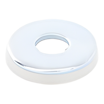 Arandela plana galvanizada de 1/4", acabado Electro Zinc