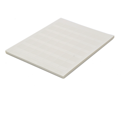 Paquete de Hojas con 2500 Etiquetas de Identificación Auto-Laminadas para Impresora Láser/Inyección de Tinta, para Cables de 4.1 a 8.1 mm de Diámetro
