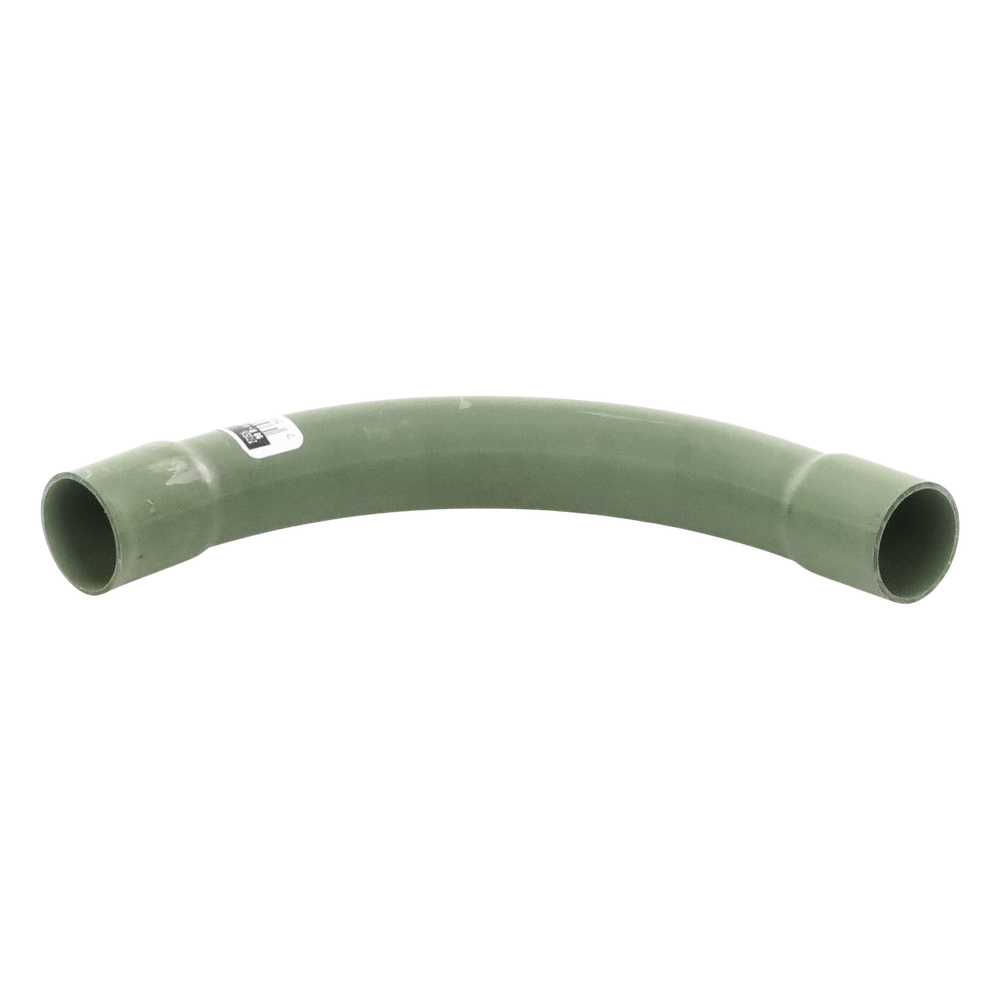 Curva/Codo de PVC Conduit pesado de 1/2" (13mm).