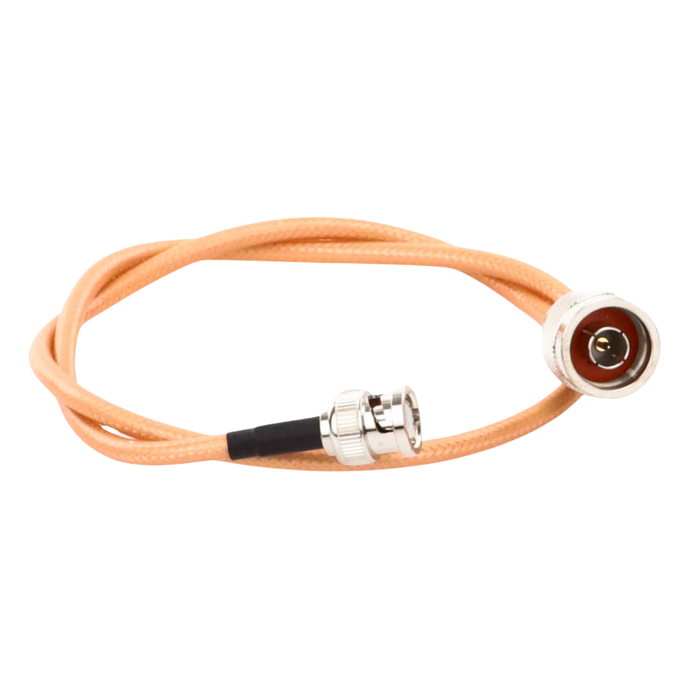 Jumper con Cable LP142 de 60 cm (23.62 Pulgadas), con Conectores BNC Macho a N Macho