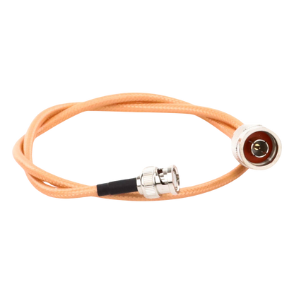 Jumper con Cable LP142 de 60 cm (23.62 Pulgadas), con Conectores BNC Macho a N Macho