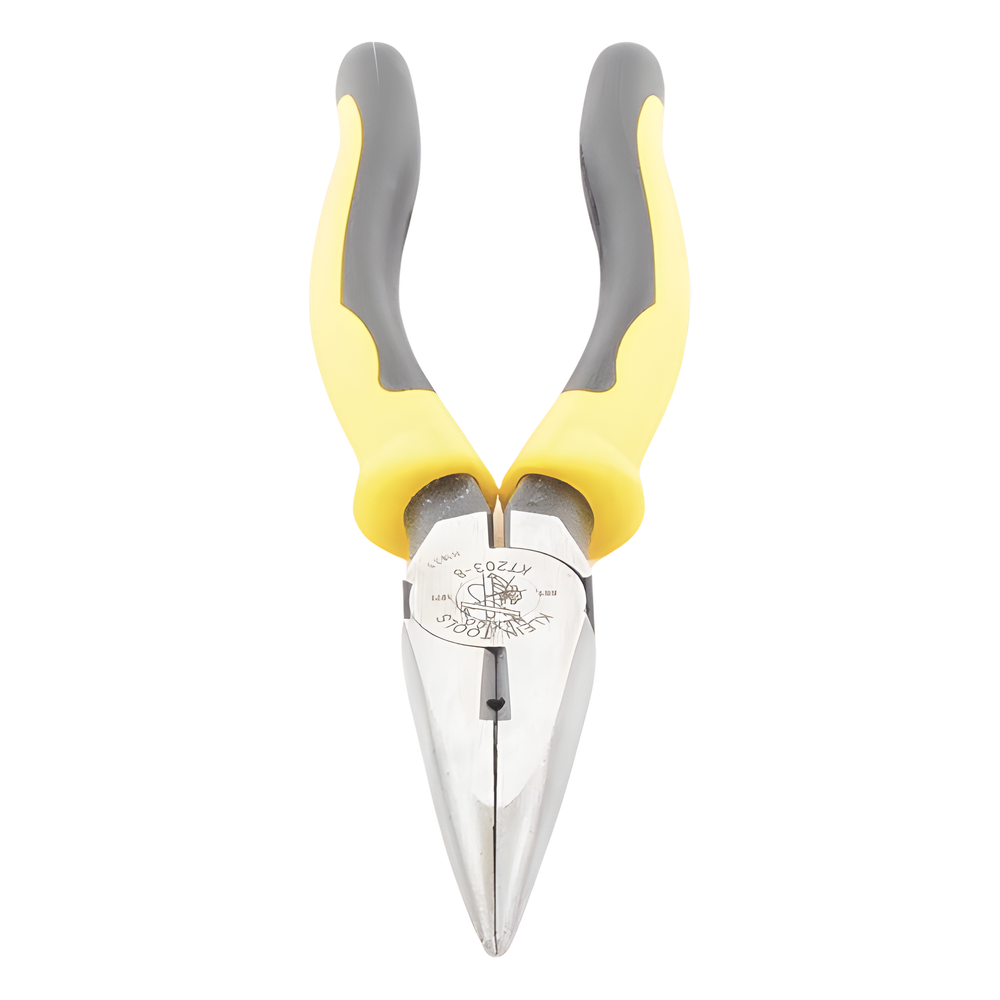 Pinzas de Punta Cónica con Corte Lateral de 8 Pulgadas. Con Tope para Máximo Agarre.