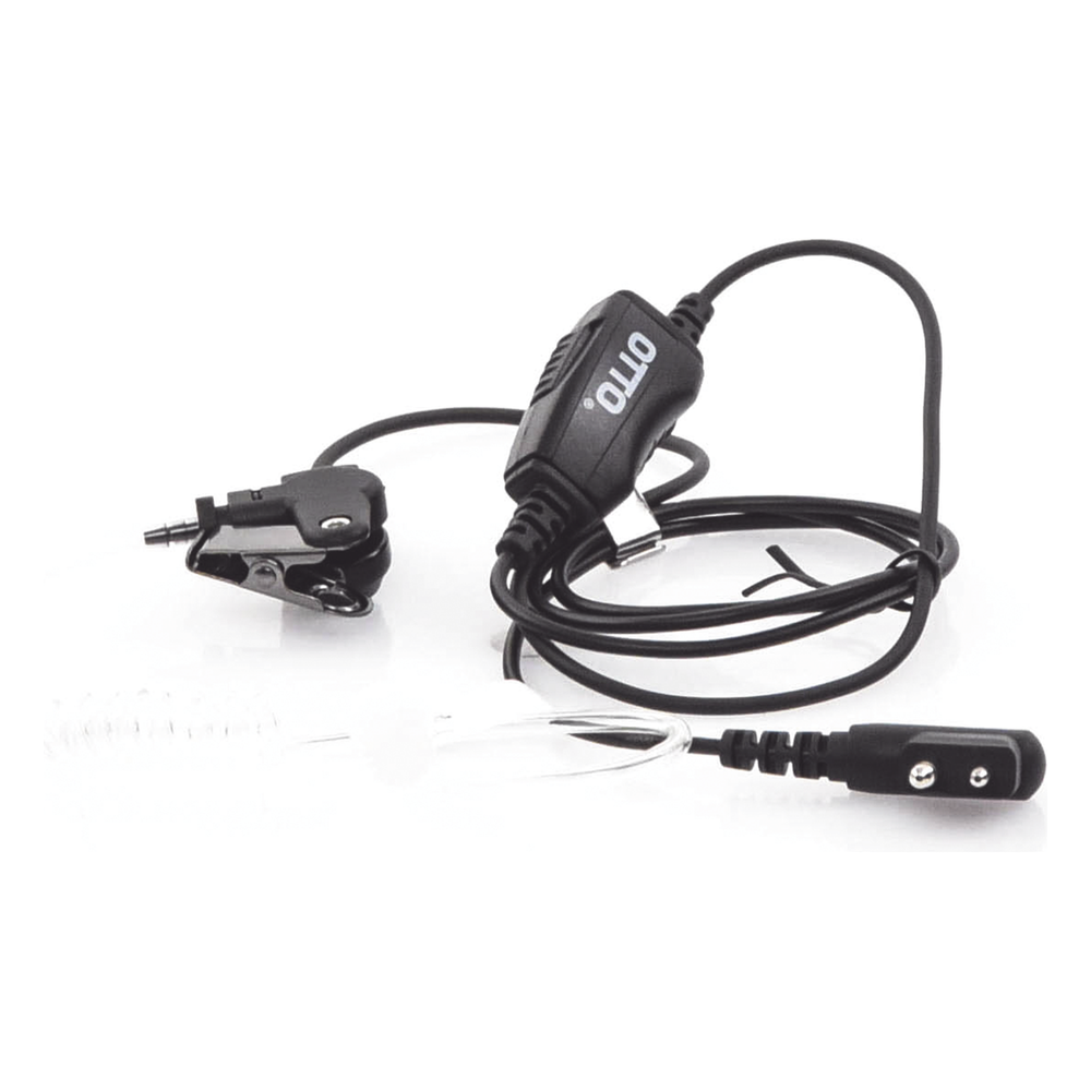 Micrófono-Audífono de 1 cable con tubo acústico para radios DEP450, EP450, MAGONE y TC500/600/700, PD506