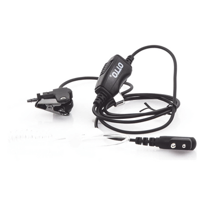 Micrófono-Audífono de 1 cable con tubo acústico para radios DEP450, EP450, MAGONE y TC500/600/700, PD506