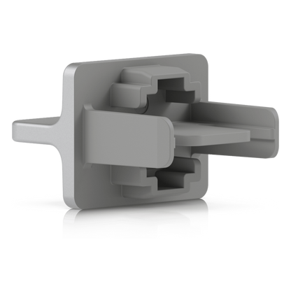 Cubierta Protectora RJ45 para Puertos Ethernet, Instalación Fácil, Acabado Estético para Equipos Rack UniFi, Paquete con 24 Piezas