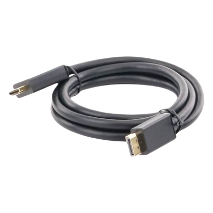 Cable DP Macho a HDMI Macho / Longitud 1.50 Metros (4.92 Pies) / Soporta 4K@30Hz / Soporta 3D / Cobre EstaÑado 28AWG / Blindaje Interno MÚltiple