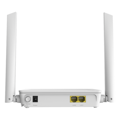 ONT GPON HUAWEI OptiXstar WiFi doble banda (2.4/5 GHz), 2 puertos LAN GE, conector SC/APC, hasta 867 Mbps