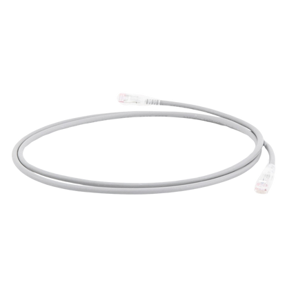 Patch Cord MC6 Modular Cat6 UTP, CM/LS0H, 1.52 Metros (5 Pies), Color Gris
