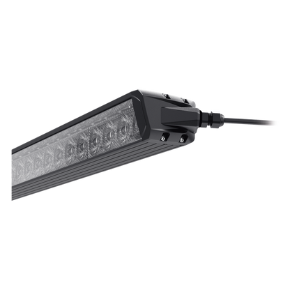 Barra directora de trafico de 8 Modulos, 32 LED, 47 pulgadas, Ambar Con Controlador de 8 interruptores, SAE