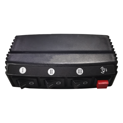 Switch de 4 interruptores para Encendido/Apagado y Control de patrones de destello