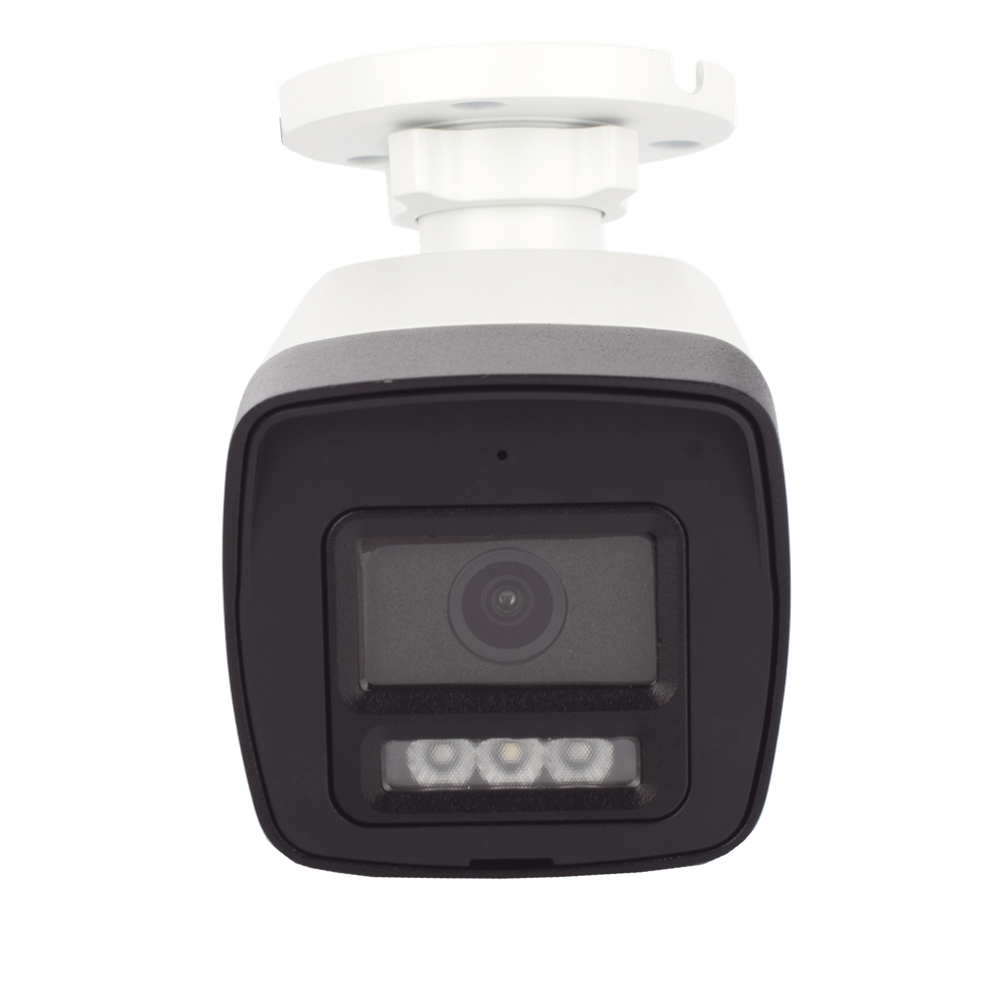 [Audio Bidireccional + Dual Light + ColorVu] Bala TURBOHD 2 Megapixel (1080p) / Lente 2.8 mm / 30 mts IR EXIR + 20 mts Luz Blanca / Micrófono y