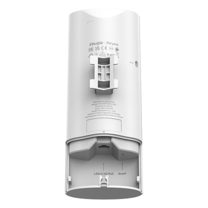 Punto de Acceso Exterior Wi-Fi 7 IP65 / BE5040 / Doble Banda MLO / Hasta 512 Usuarios / 5 Gbps / Puerto 2.5G PoE In / 802.11be / -30°C a 65°C