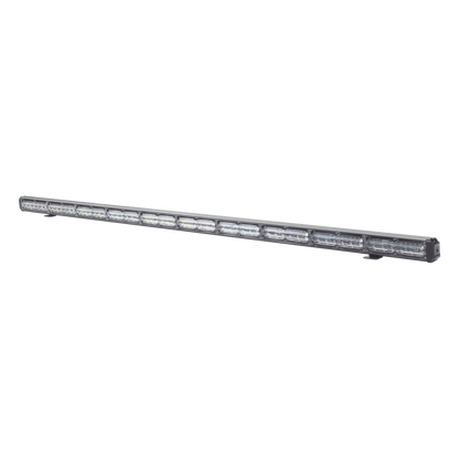 Barra de luz de advertencia de 10 Módulos de 6 LED, 49 Pulgadas, Rojo/Azul