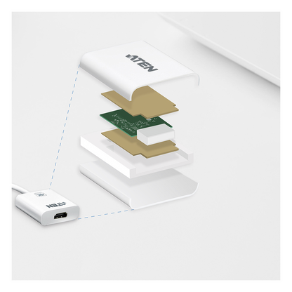 Adaptador activo de DisplayPort a HDMI | 4K | Compatible con audio |