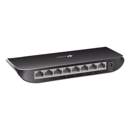 Switch de escritorio 8 puertos 10/100/1000 Mbps