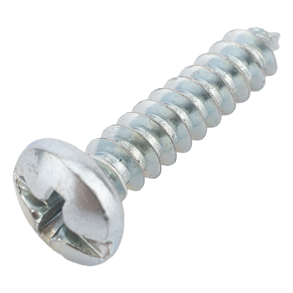 Paquete de 20 taquetes blancos 3/4" y 20 tornillos 8mm x 3/4" (1101-05002)