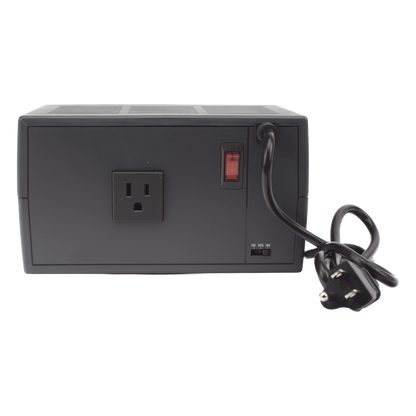 Regulador De Voltaje para Línea Blanca de 2500VA/1500W, Entrada NEMA 5-15P, Con 1 Salida NEMA 5-15R y Supresión de Picos a 245 Joules, Temporizador