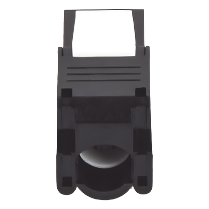 Módulo Jack Keystone Cat6 (Toolless), con Terminación en Ángulo 180 - Color Negro, Compatible con Faceplate y Patchpanel Linkedpro