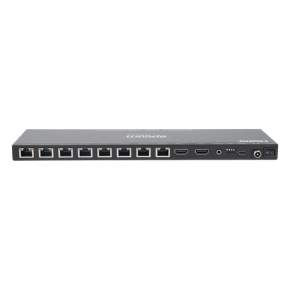 Splitter HDMI 1x8 | Extensor HDMI | 4K@30Hz 40m | 1080p@60Hz 70m | Función PoC | 4:4:4