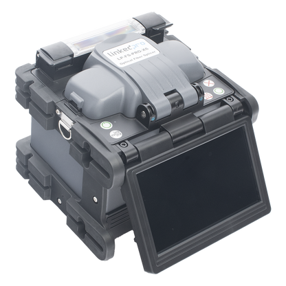 Fusionadora de Fibra Óptica Multimodo y Monomodo / Alineación por Núcleo / 6 Motores para Mejor Precisión en el Empalme / Capacitación Remota Gratuita