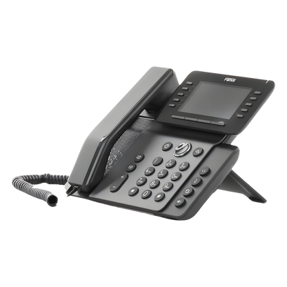 Teléfono IP Empresarial Esencial WiFi / Bluetooth, 20 líneas SIP, pantalla a color 4.3" ajustable, PoE, puertos Gigabit, conferencia local de 6 vías.
