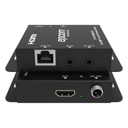 Kit Extensor HDMI | 4K30 hasta 100m | Cat6 | Transmisión sin Compresión | Soporta PoC Bidireccional | EDID y Audio 5.1CH