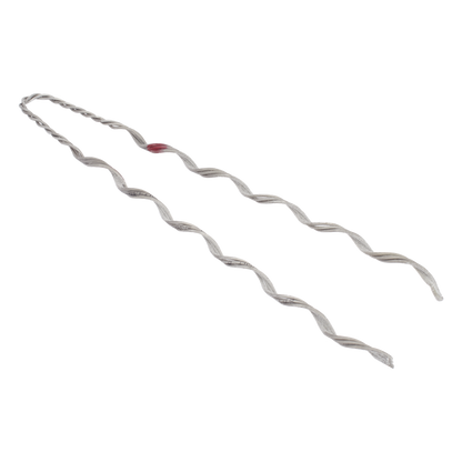 Remate Preformado de Acero Galvanizado para Fibra Mini-ADSS de 24 hilos SPAN 120 metros, diámetros 7.5 - 8 mm