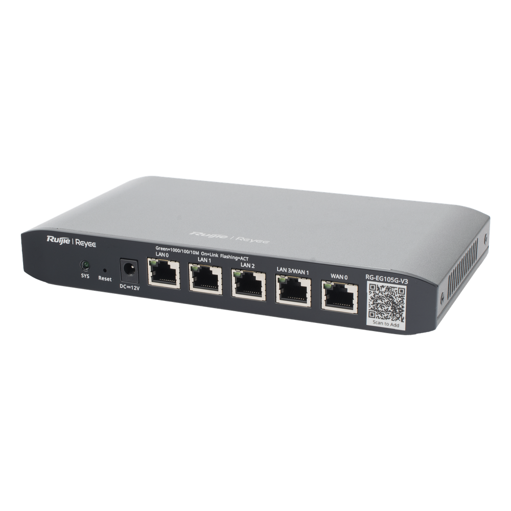Router Balanceador con Función SD-WAN, Hasta 2 Servicios de Internet y hasta 100 clientes con desempeño de 600 Mbps