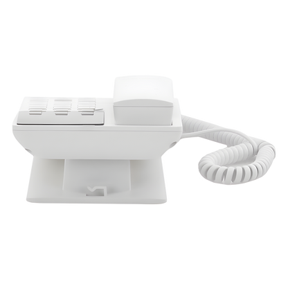 Teléfono IP Hotelero Wi-Fi, 2 líneas SIP con 2 cuentas, codec Opus, IPV4/IPV6, color blanco, con gestión en la nube GDMS