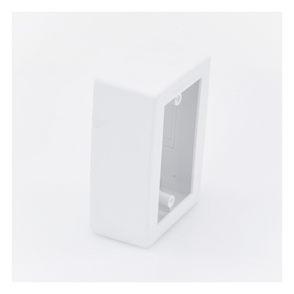 Caja de Registro Universal, Color Blanco de PVC Auto Extinguible (7902-02001)