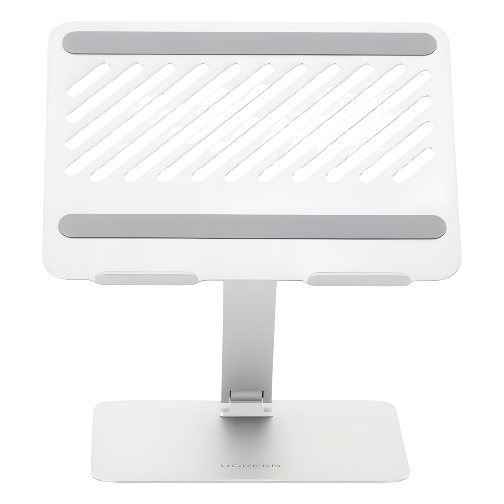 Soporte de Aluminio para Laptop | Ajustable 180° | Soporta Laptops de 10 a 17.3''| Capacidad de Carga 5Kg | Excelente Estabilidad | Diseño Para Alta