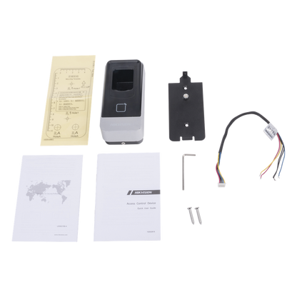 Lector esclavo MIFARE IP65 / Huella Digital / Lector de Tarjetas de Proximidad MiFare / RS-485 / Interior y Exterior / Requiere Panel de Control de