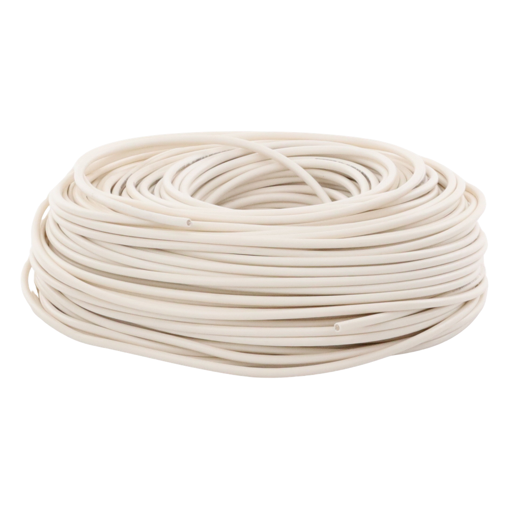 Cable Doble Aislado para Cercas Electrificadas / Calibre 22 / Bobina 100 m (328 ft) / Conductor Multifilar Anti-UV / -10 a 60°C / NMX-J008 / ASTM