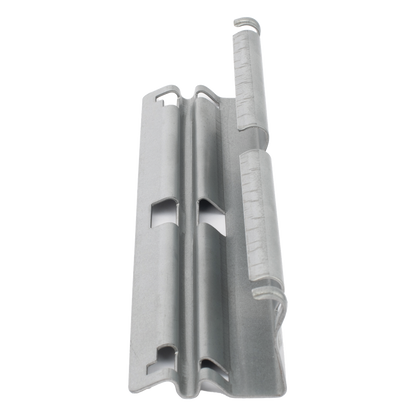Clip Automático Mediano Bimetálico Para Unir Tramos de Charola Tipo Malla de 100 hasta 300 mm de Ancho, Ideal Para Utilizarse al Exterior o Zonas