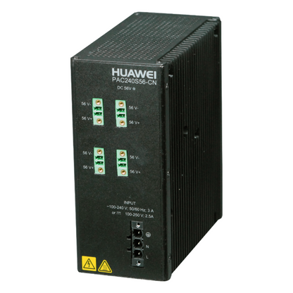 Fuente de alimentación para Riel DIN / Entrada 100-240 VCA / Salida 56 VCD / 240 W / Para Switch S210I-8P4SX