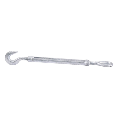 Tensor de 5/8" x 9" Acero Forjado OJO-GANCHO Galv. Inmersión en Caliente (Carga Max. 2250 lbs).