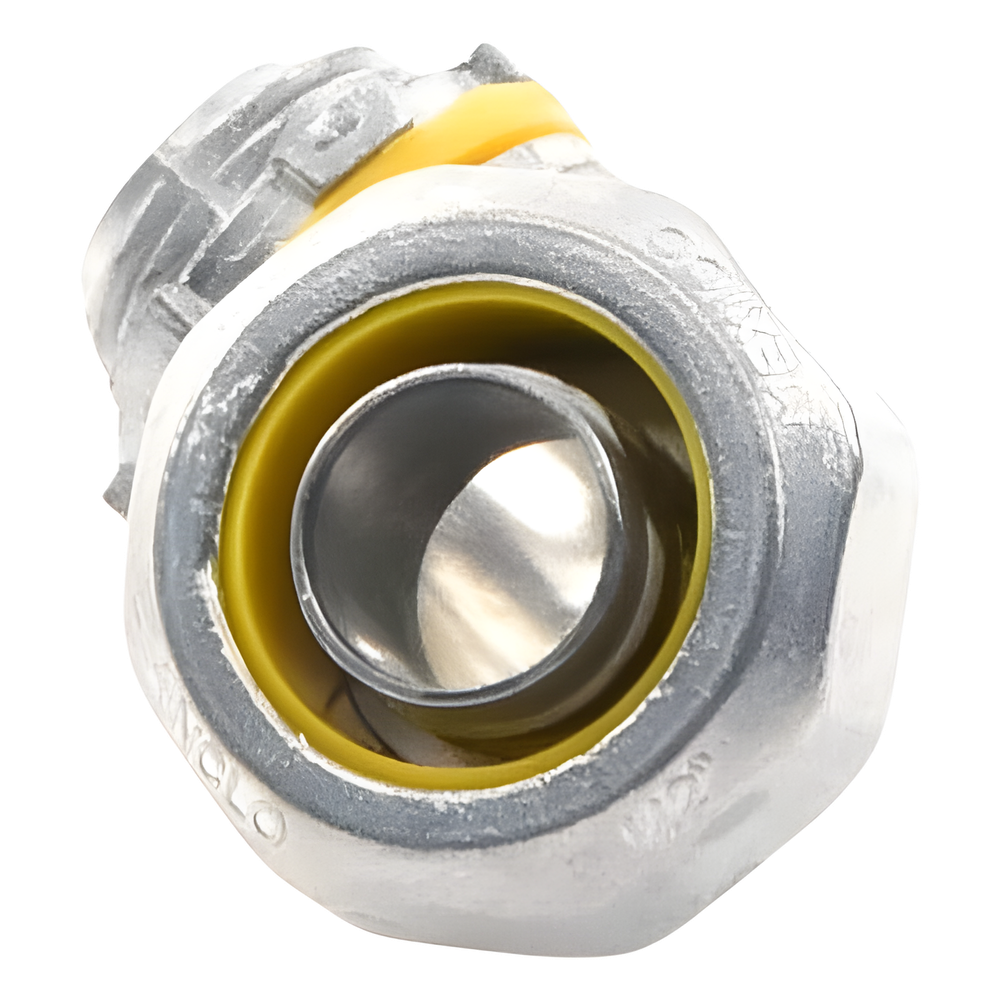 Conector Curvo para tubo tipo Liquidtight de 1/2" (13 mm). Compatible con ANC-COT12.