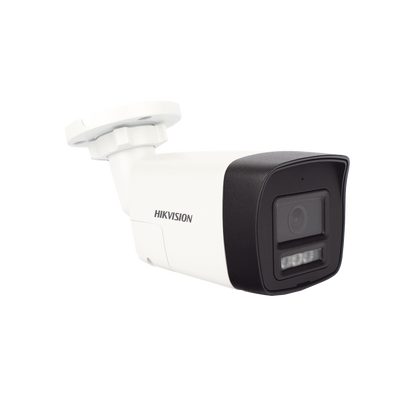 [Audio Bidireccional + Dual Light + ColorVu] Bala TURBOHD 3K (5 Megapixel) / Lente 2.8 mm Angulo de vision 112° / 30 mts IR EXIR + 20 mts Luz Blanca