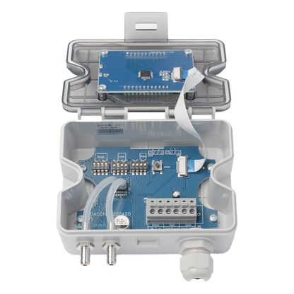 Transmisor de presión diferencial de aire con pantalla LCD, rango ±10,000 Pa, salida 0-10V y 4-20mA, para sistemas HVAC