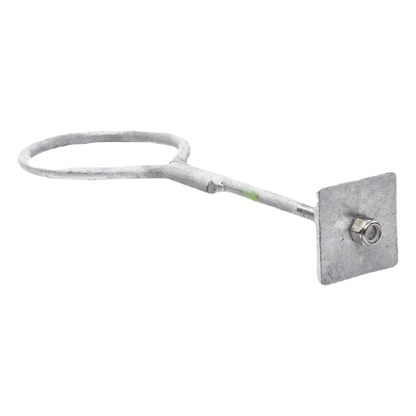 Ancla con Aro, largo: 40 cm. de 1/2" de espesor para Losa o Pared. Galvanizado por Inmersión.