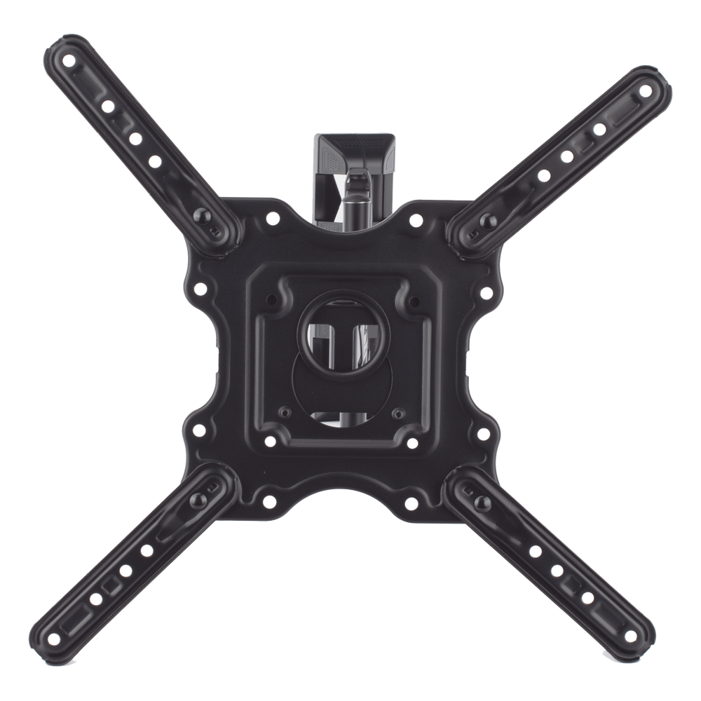 Montaje de Pared Articulado P4-NB / Pantallas de 32" a 55" / VESA 100x100 a 400x400 mm / Carga 27.2 kg (60 lbs) / Inclinación +8° a -5° / Giro 180°
